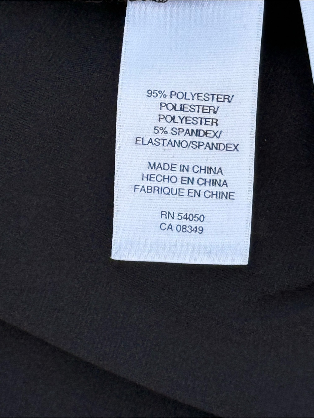 Evan Picone Black V-Neck Ruched-Waist Midi Dress - Picture 7 of 8